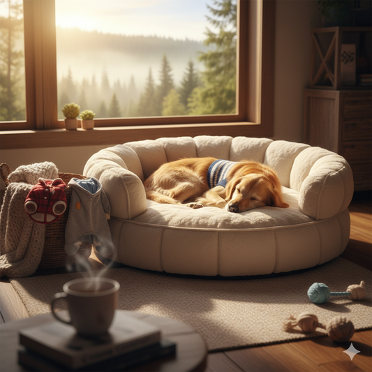The Art of the Ultimate Snooze: Why Your Pet's Bed is Their Most Essential Piece of "Furniture" (And How to Dress for Success)