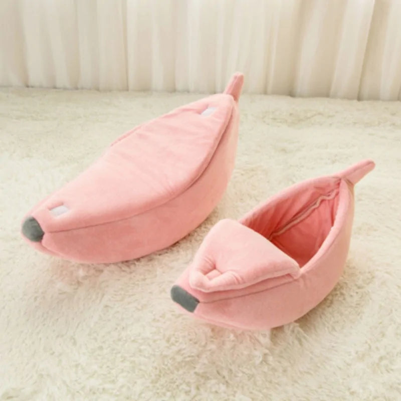 Banana Pet Bed – Funny Dog & Cat House