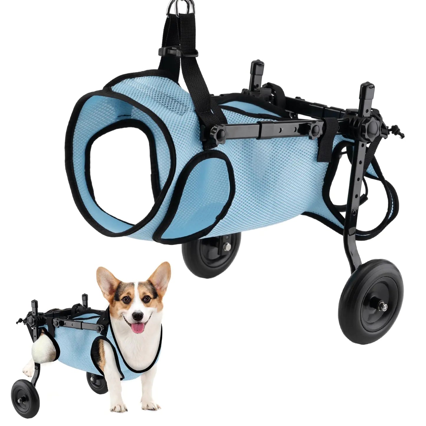 Adjustable Small Dog Wheelchair