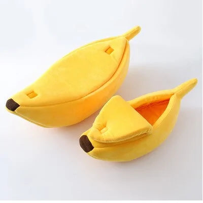 Banana Pet Bed – Funny Dog & Cat House